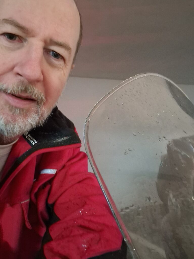 Bin auf dem Sprung zum Biken