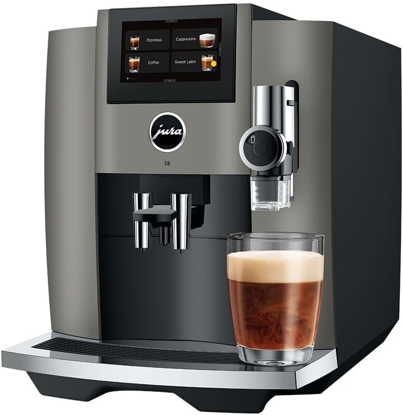 JURA S8 Dark Inox Kaffeevollautomat (EB)